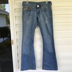 True Religion Flare Denim Jeans